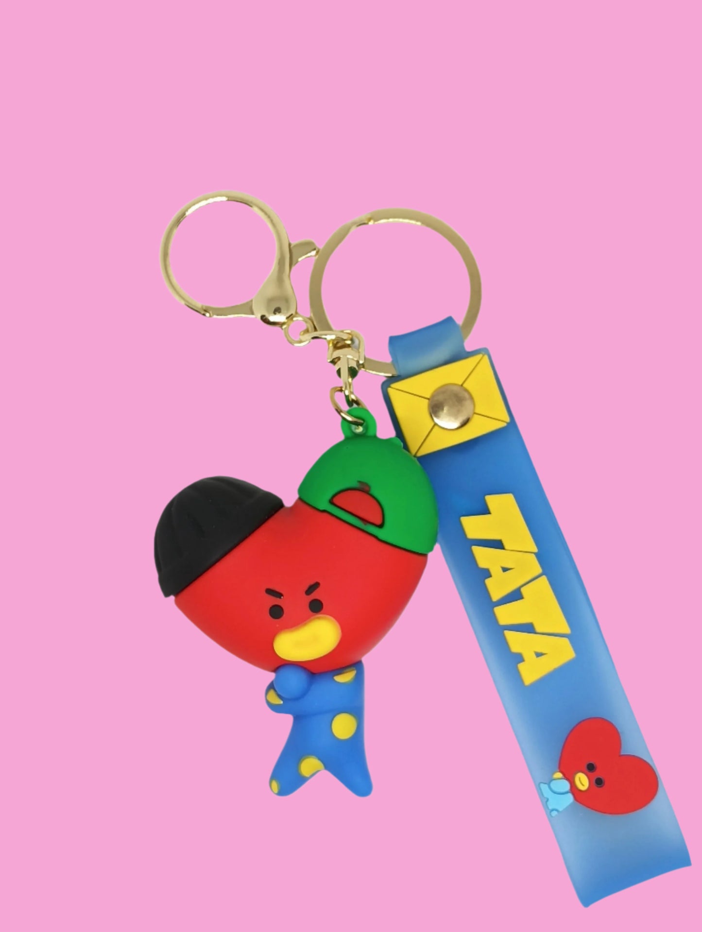 BT21 HAIRCUT RUBBER FIGURES KEYCHAIN