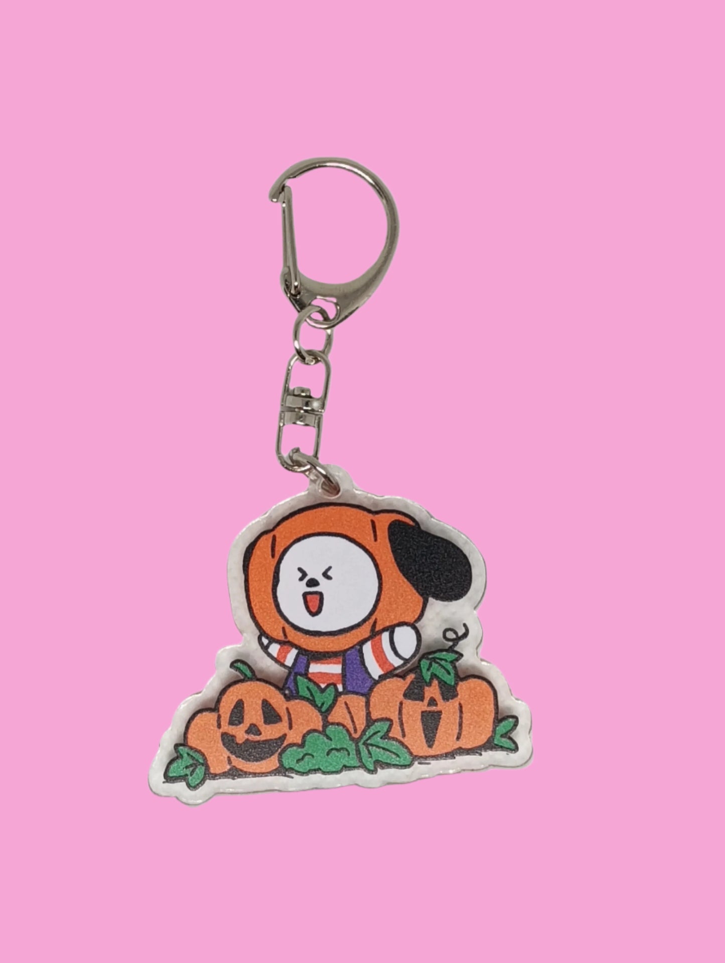 BT21HALLOWEEN ACRYLIC KEYCHAIN