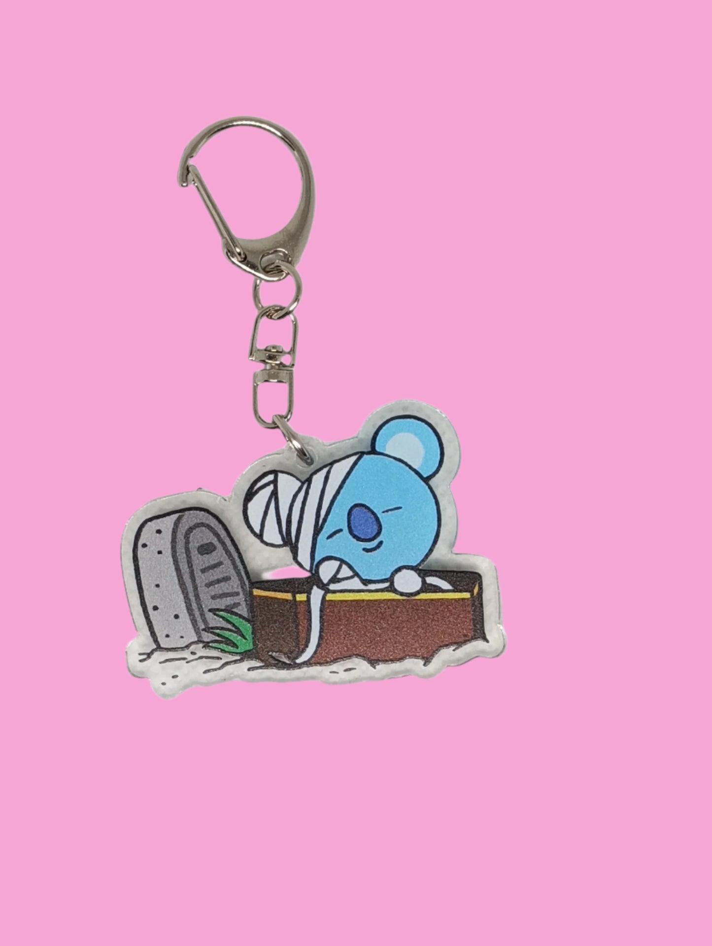 BT21HALLOWEEN ACRYLIC KEYCHAIN