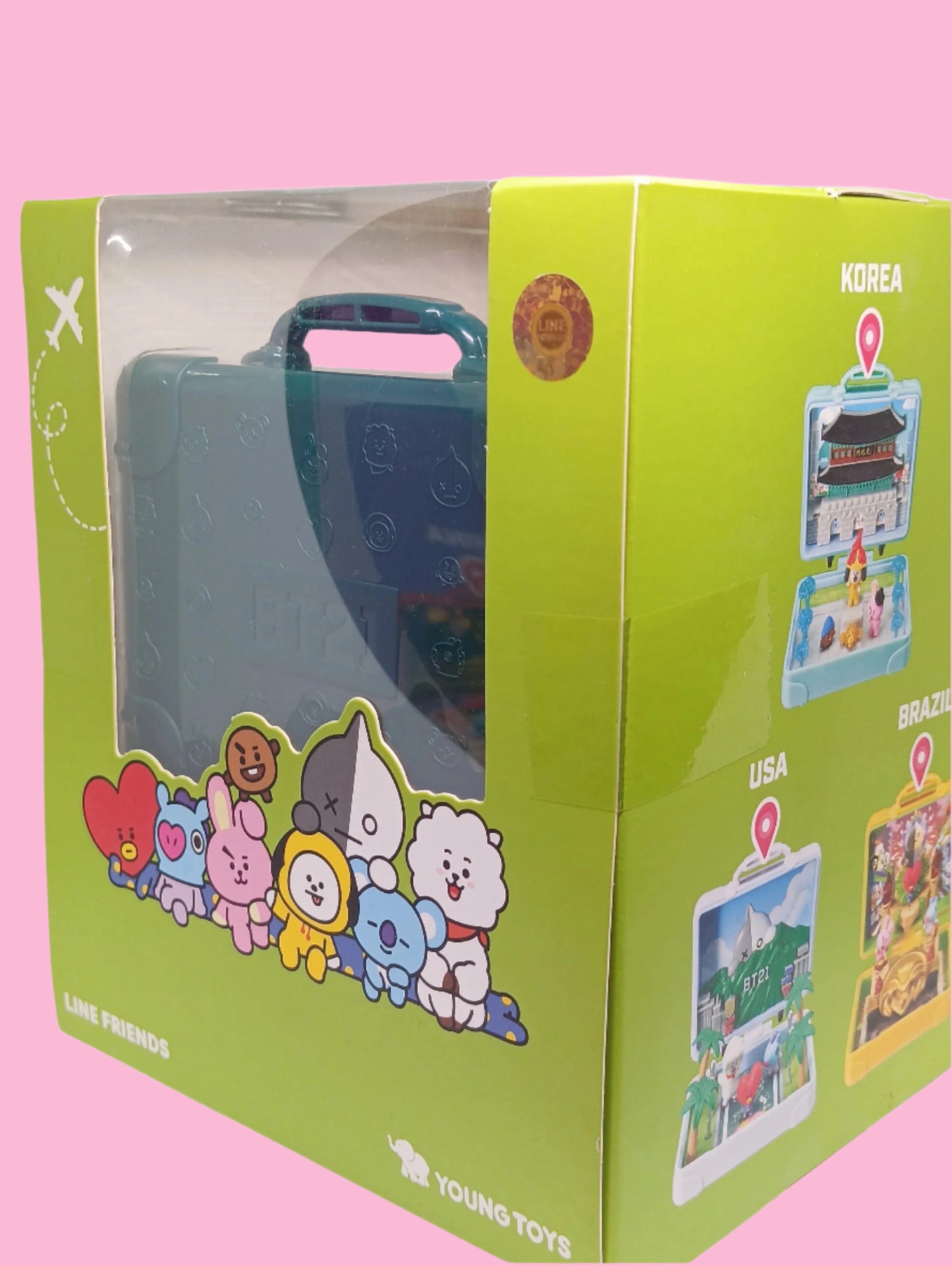 BT21 WORLD TOUR TOY. LINE FRIENDS