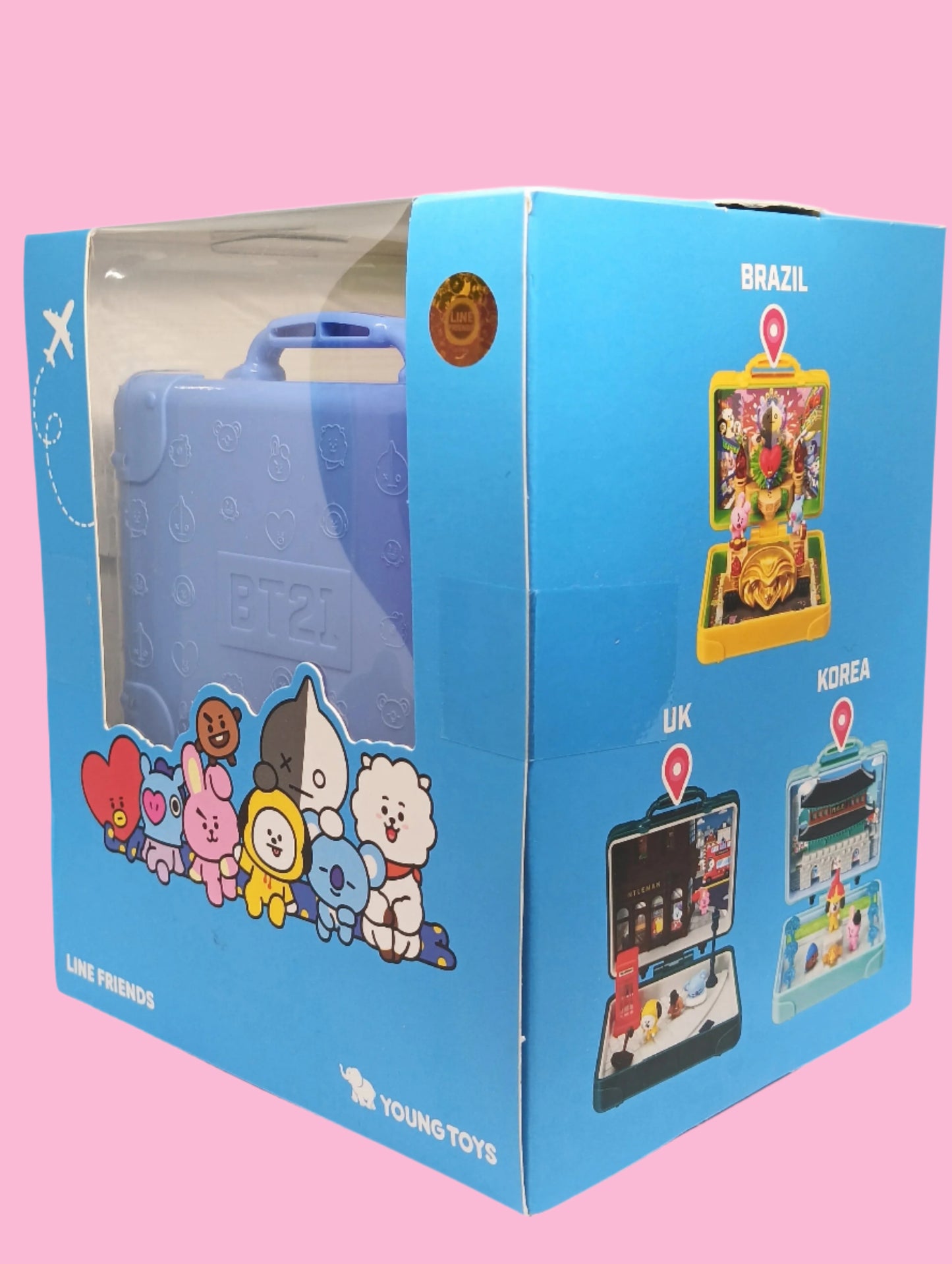 BT21 WORLD TOUR TOY. LINE FRIENDS