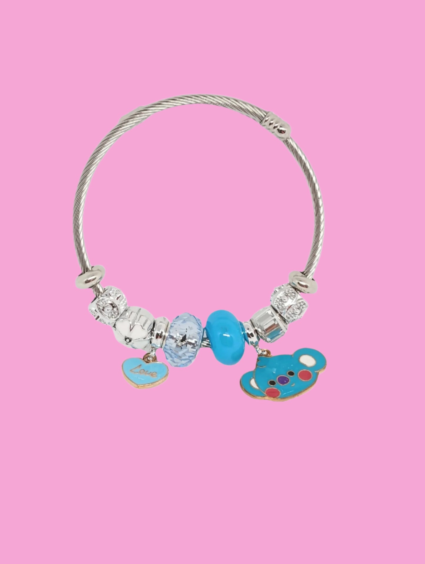 BT21 STAINLESS STEEL BRACLET