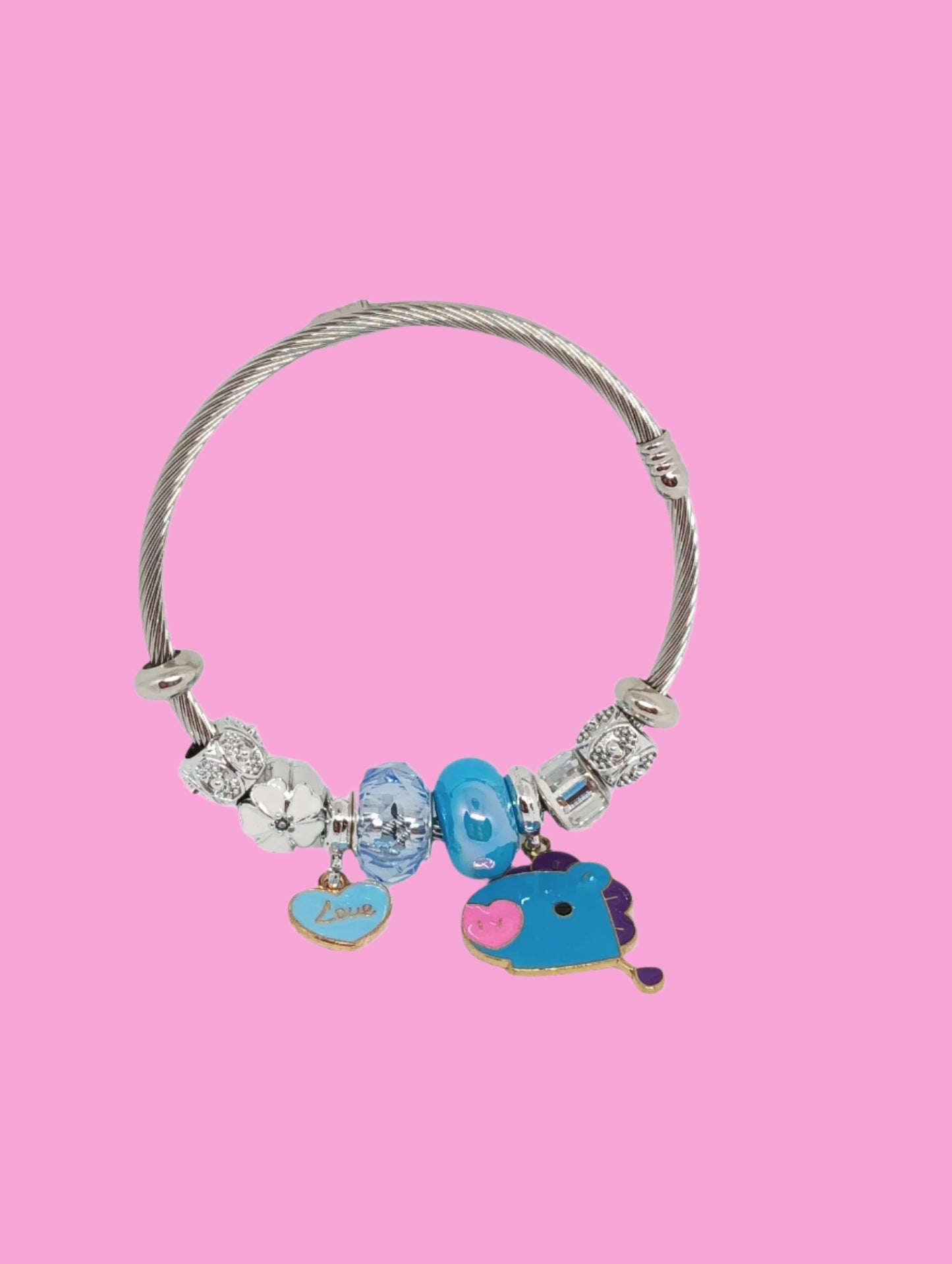 BT21 STAINLESS STEEL BRACLET