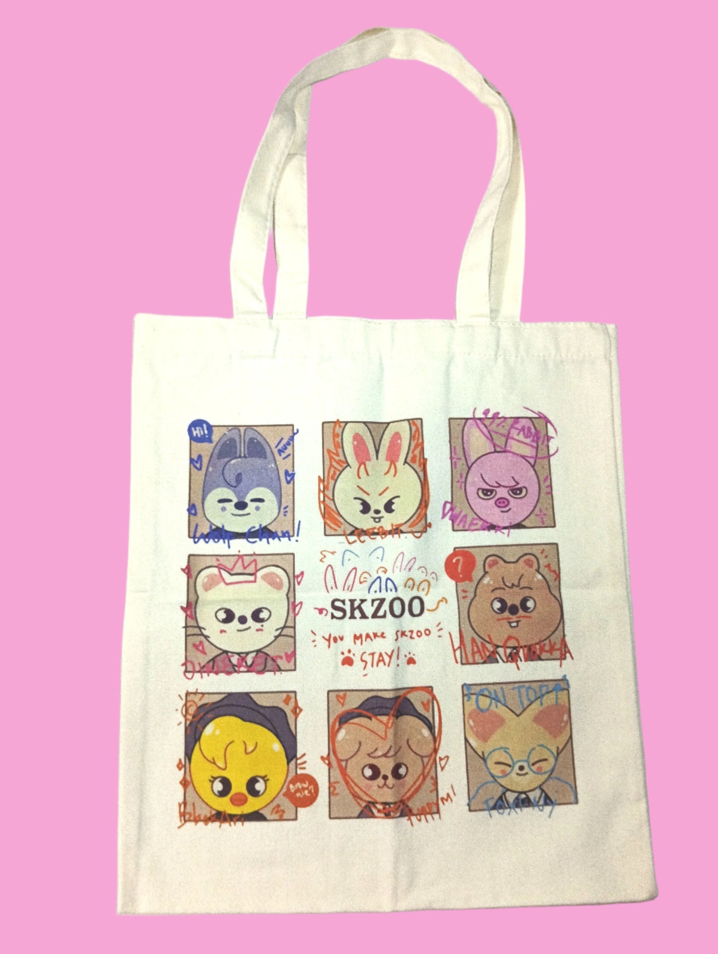 STRAY KIDS TOTE BAG (6 VERS)