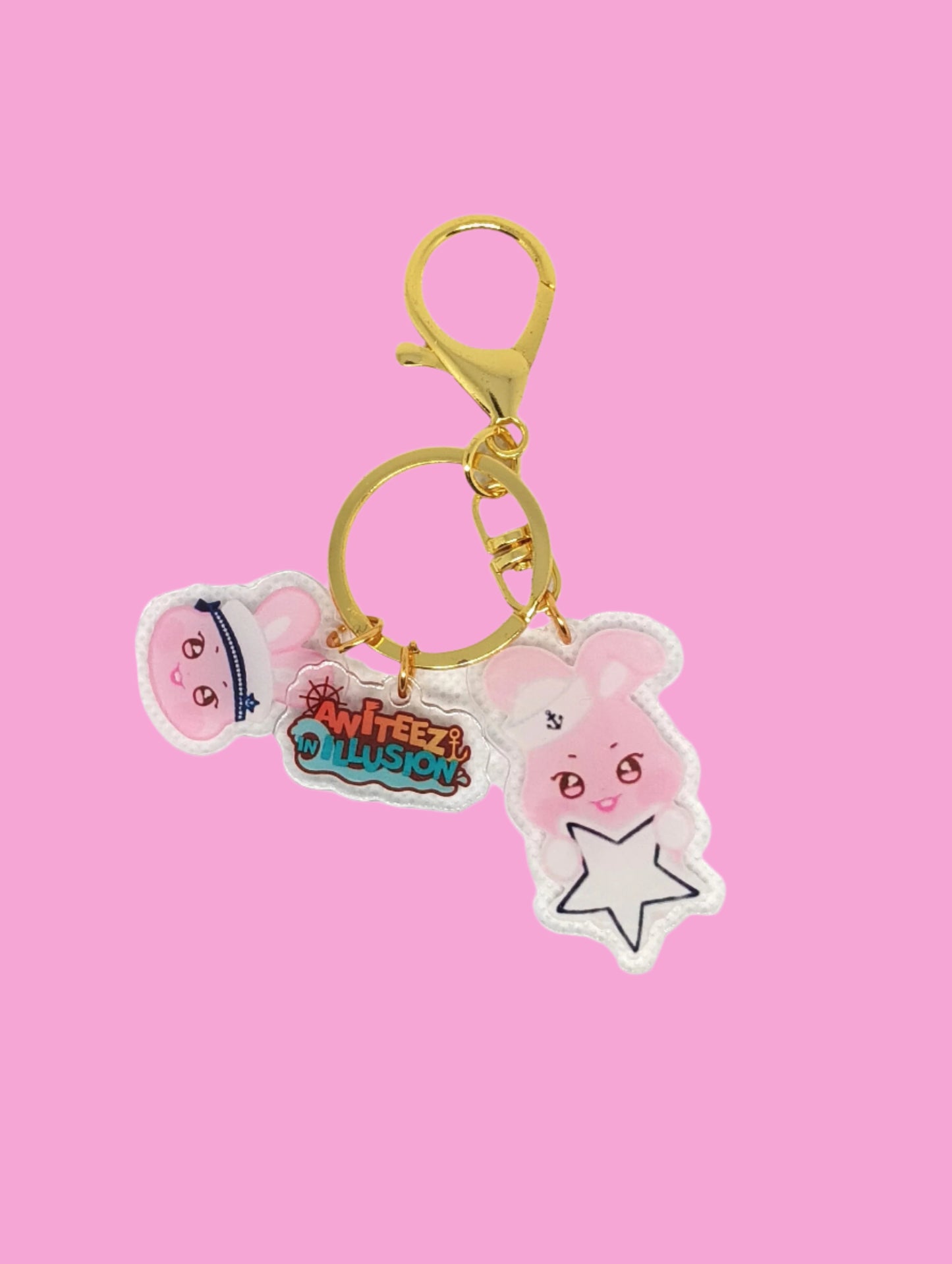 ATEEZ - ANITEEZ IN ILLUSION KEYCHAIN