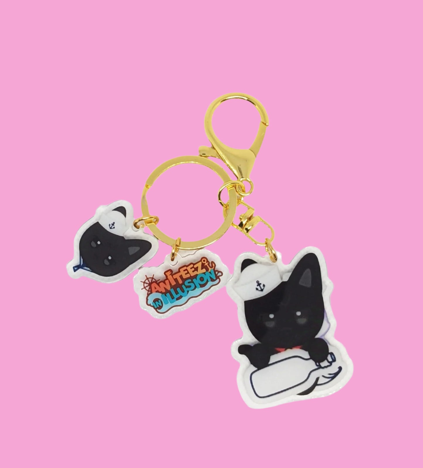 ATEEZ - ANITEEZ IN ILLUSION KEYCHAIN