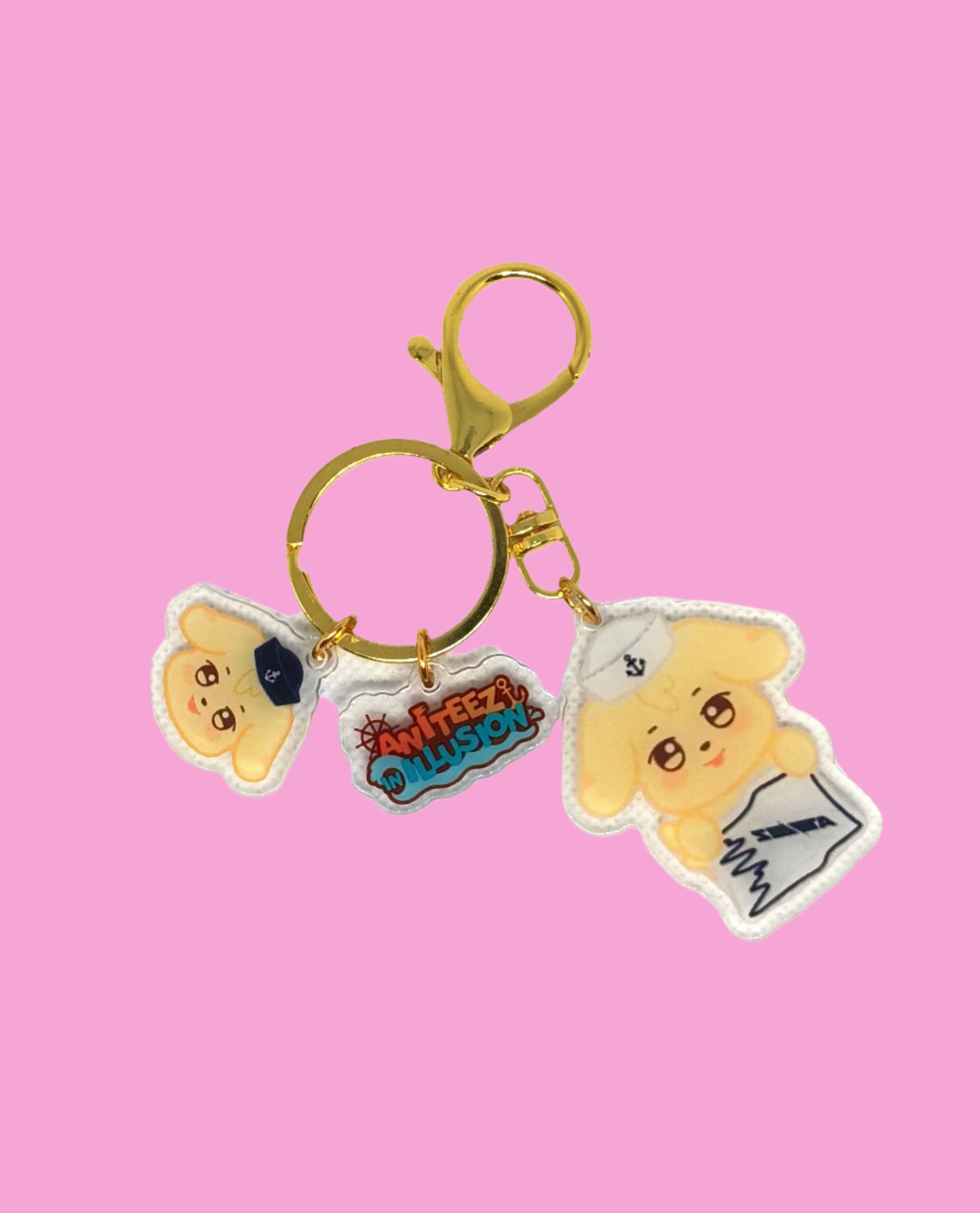 ATEEZ - ANITEEZ IN ILLUSION KEYCHAIN