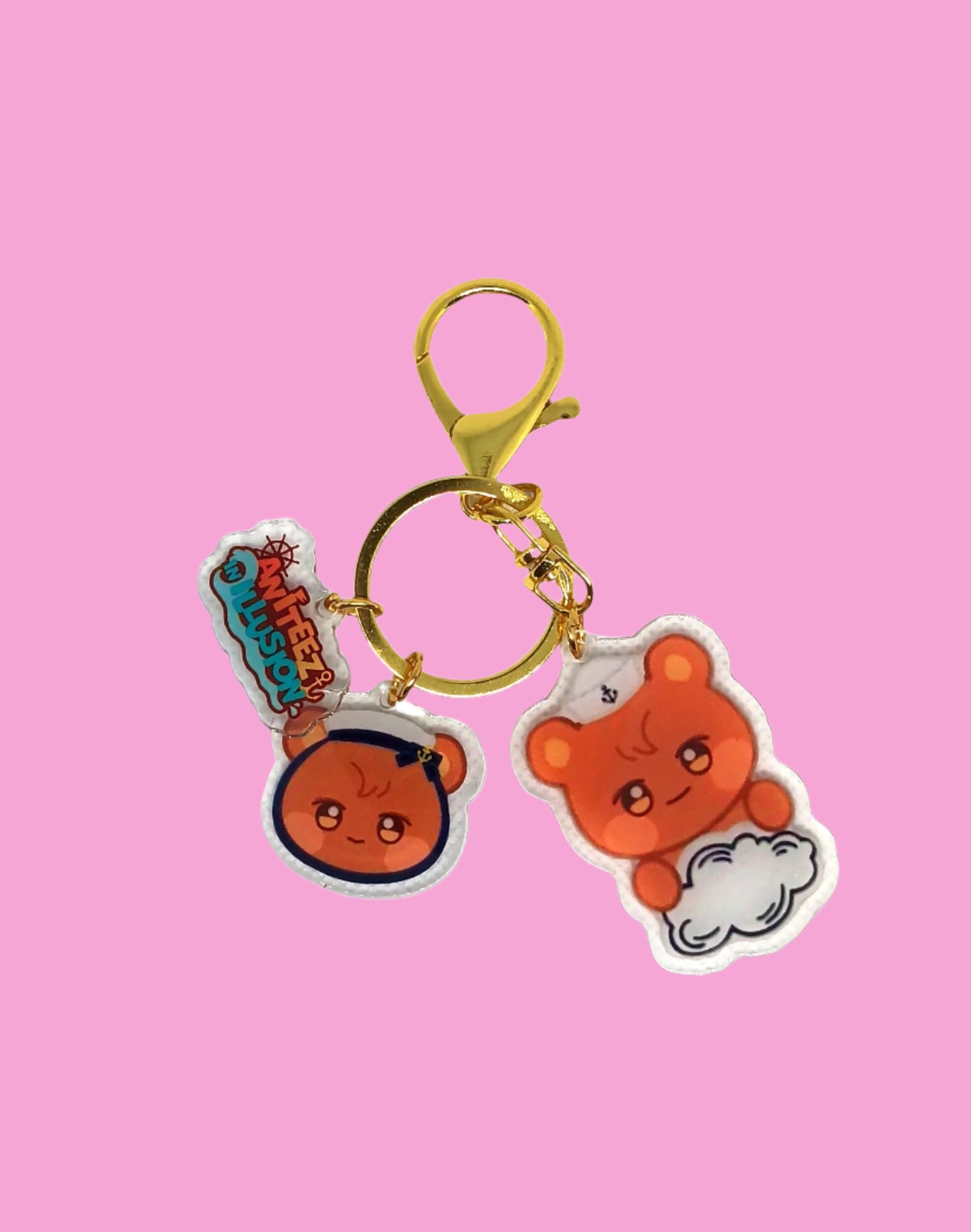 ATEEZ - ANITEEZ IN ILLUSION KEYCHAIN