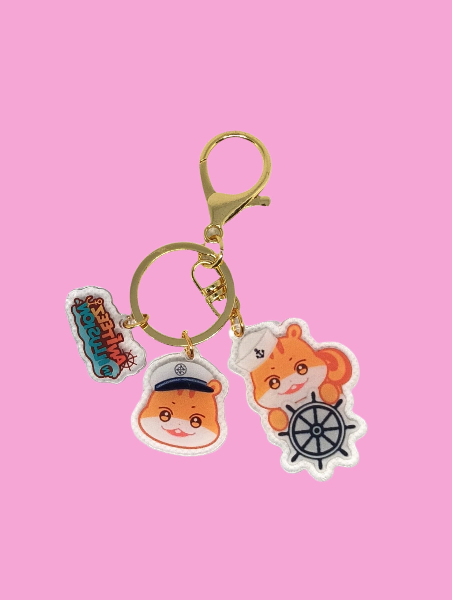 ATEEZ - ANITEEZ IN ILLUSION KEYCHAIN