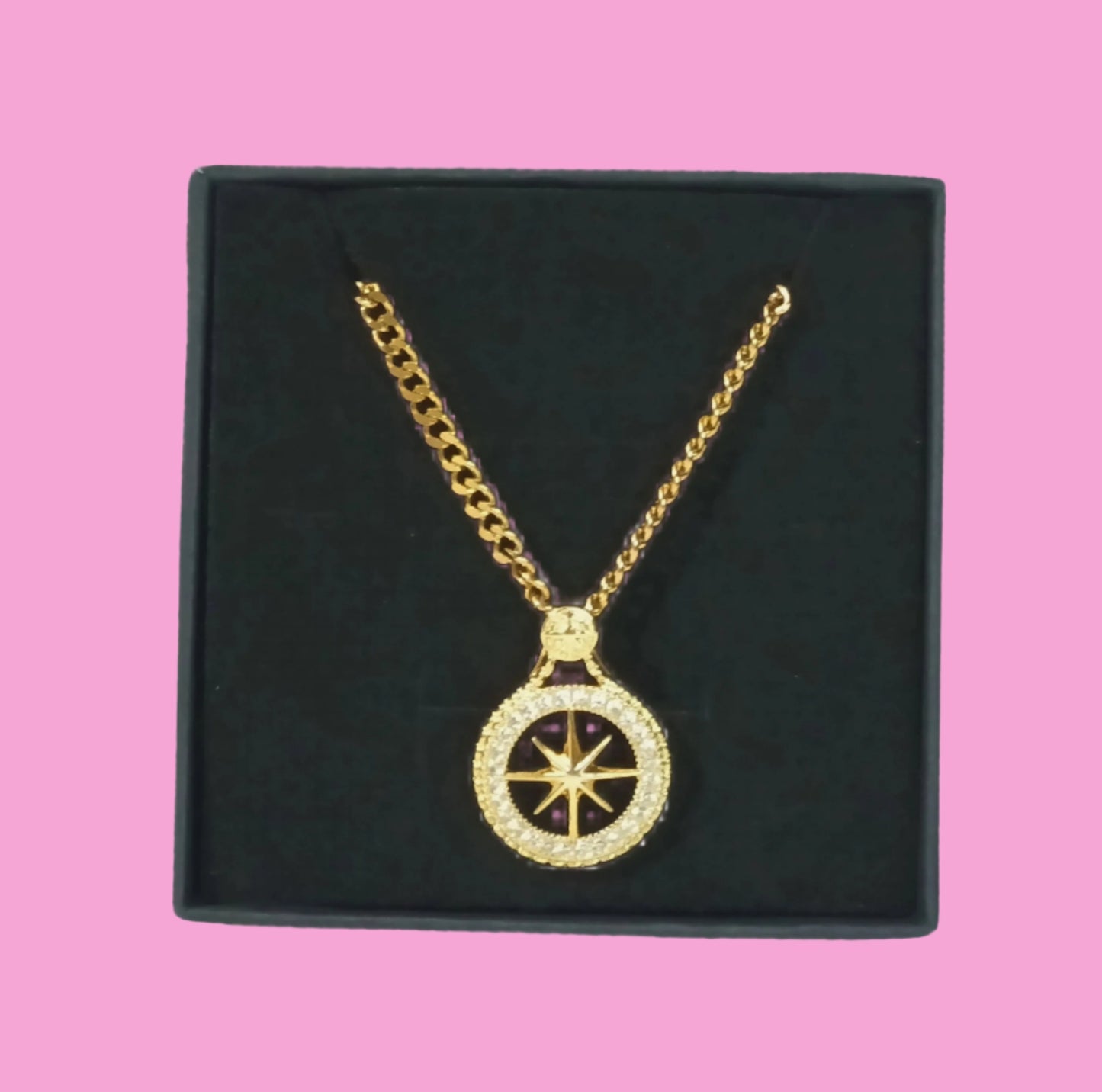 STRAY KIDS COMPASS NECKLACE (2 Models)