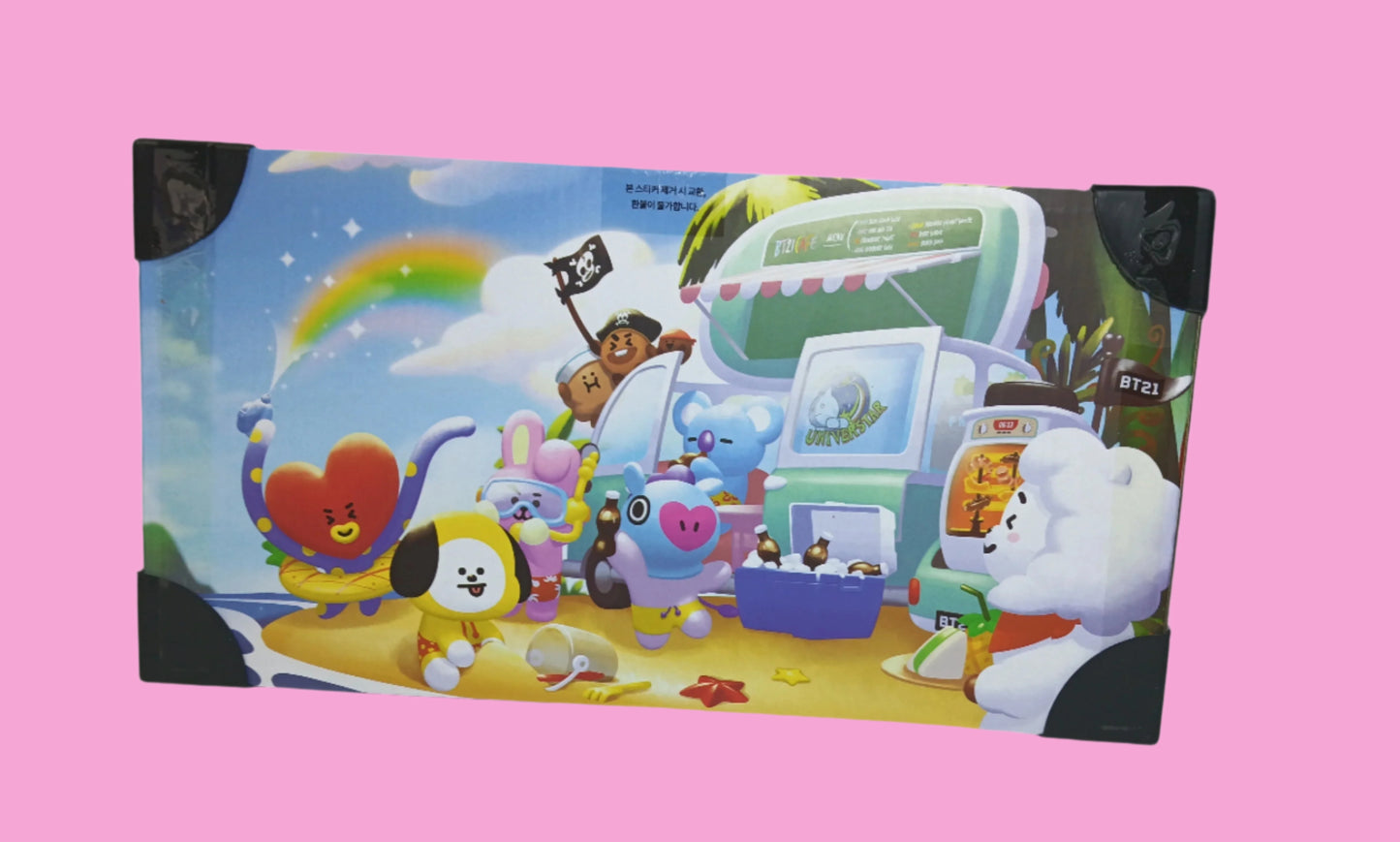 BT21 CAMPING CARAVAN TOY
