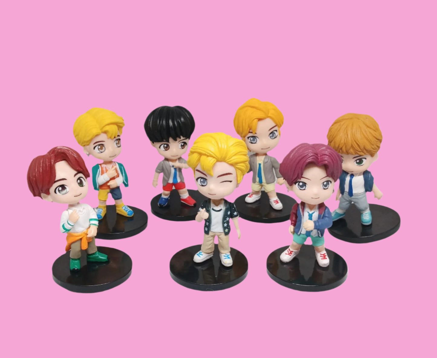 BTS FIGURES 10 GENERATION (7 VERS)