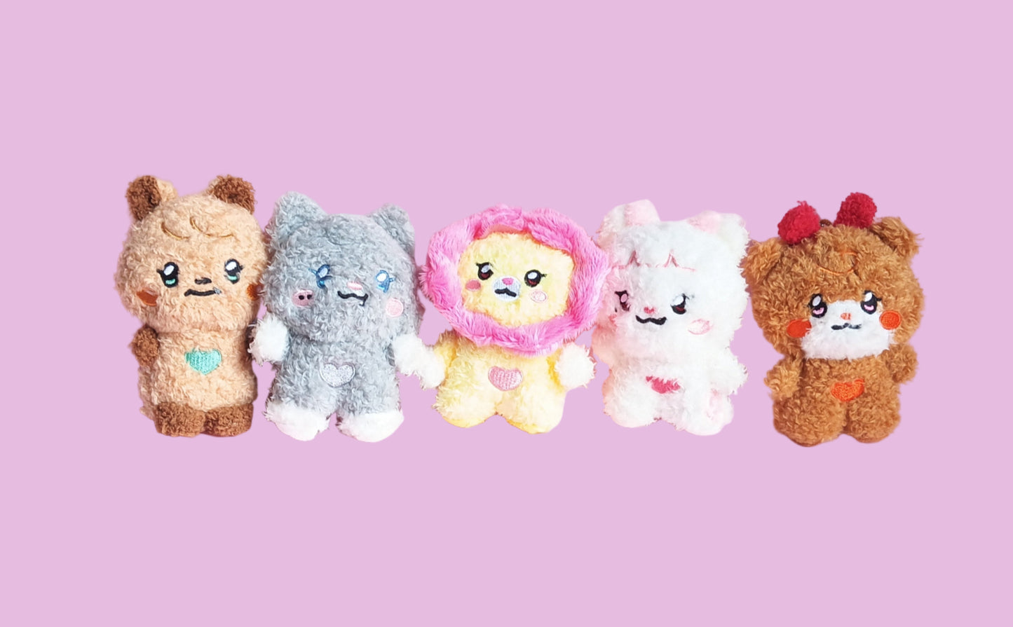 GIDLE PELUCHES LLAVERO (5 vers)