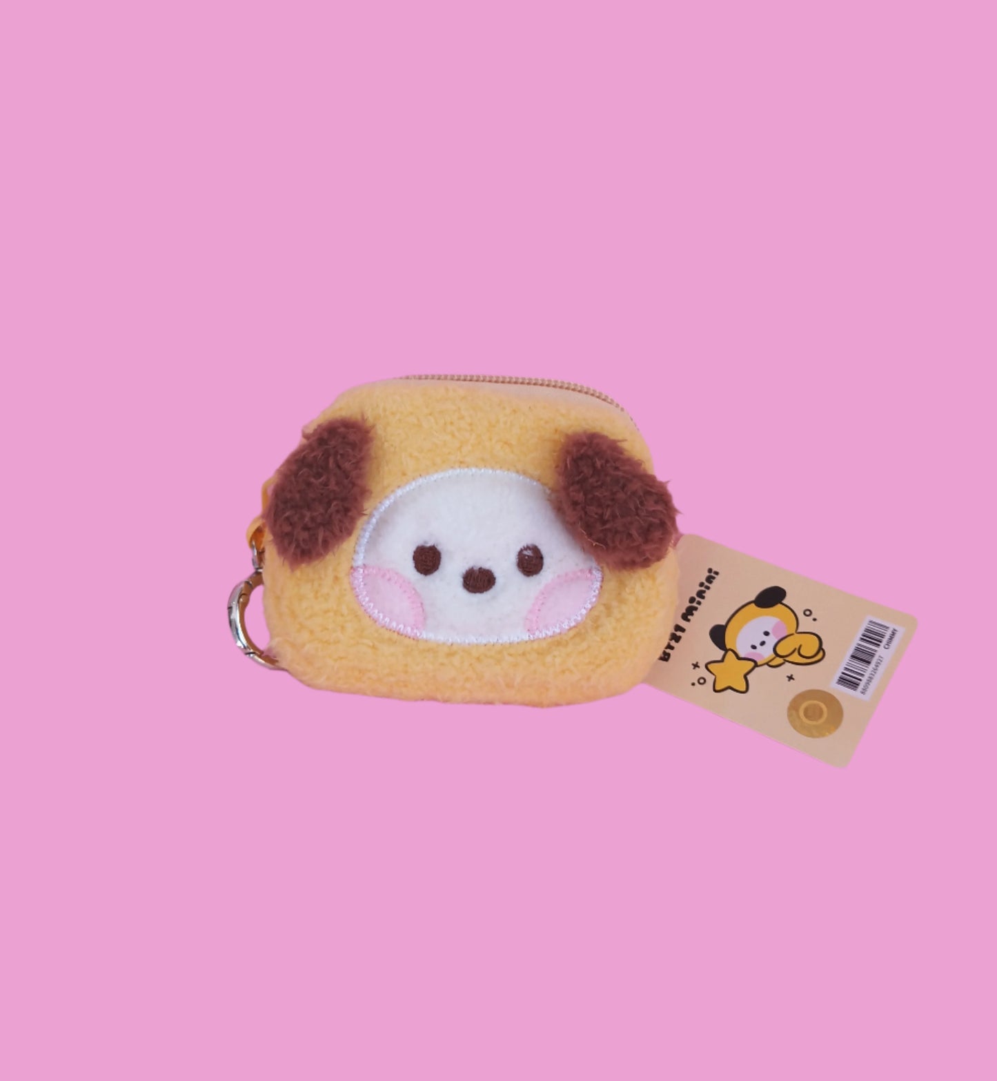 BT21 MININI PLUSH POUCH KEYRING (7 VAR)