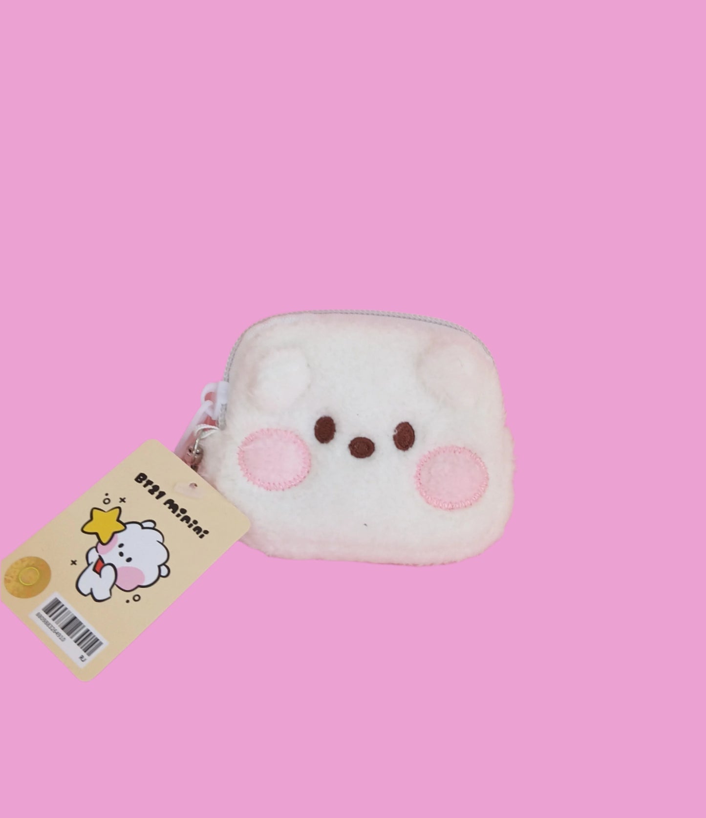 BT21 MININI PLUSH POUCH KEYRING (7 VAR)