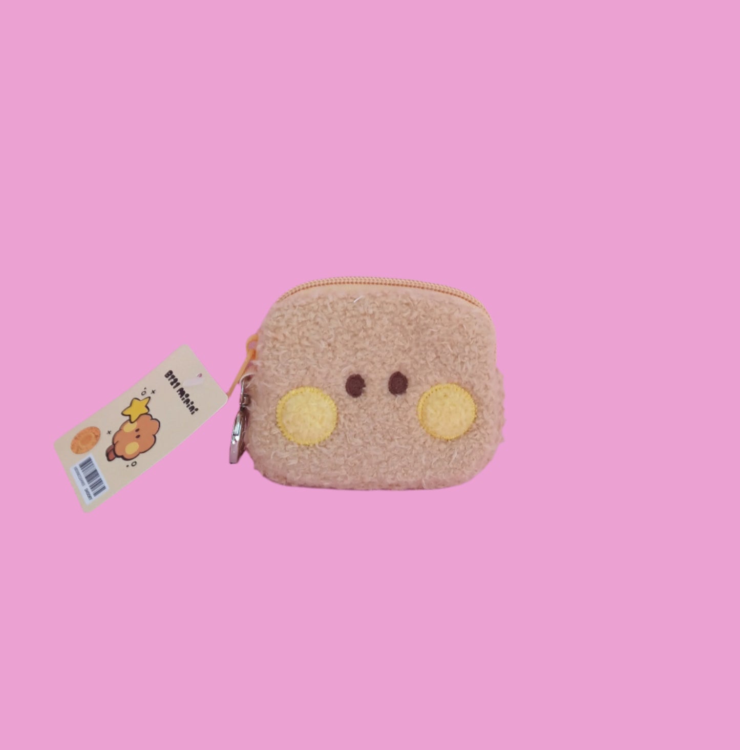 BT21 MININI PLUSH POUCH KEYRING (7 VAR)