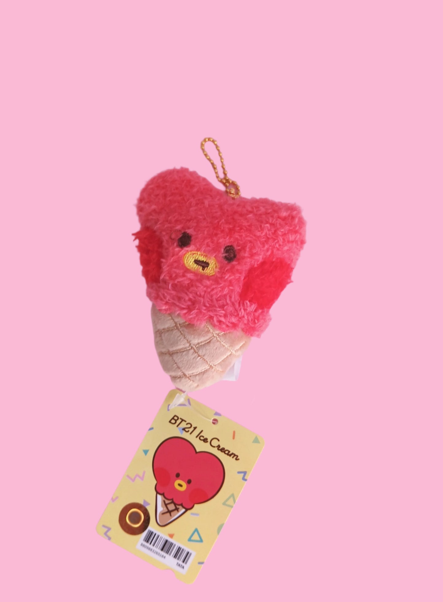 BT21 MININI PLUSH KEYHOLDER ICE CREAM (7 VAR)