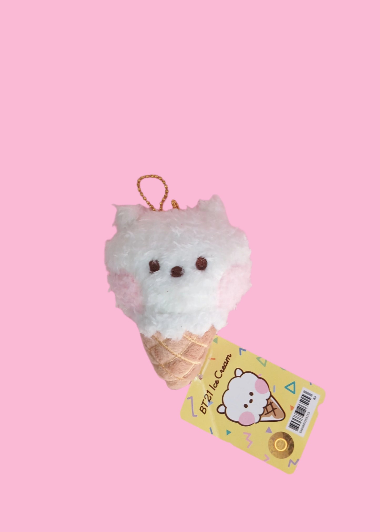 BT21 MININI PLUSH KEYHOLDER ICE CREAM (7 VAR)