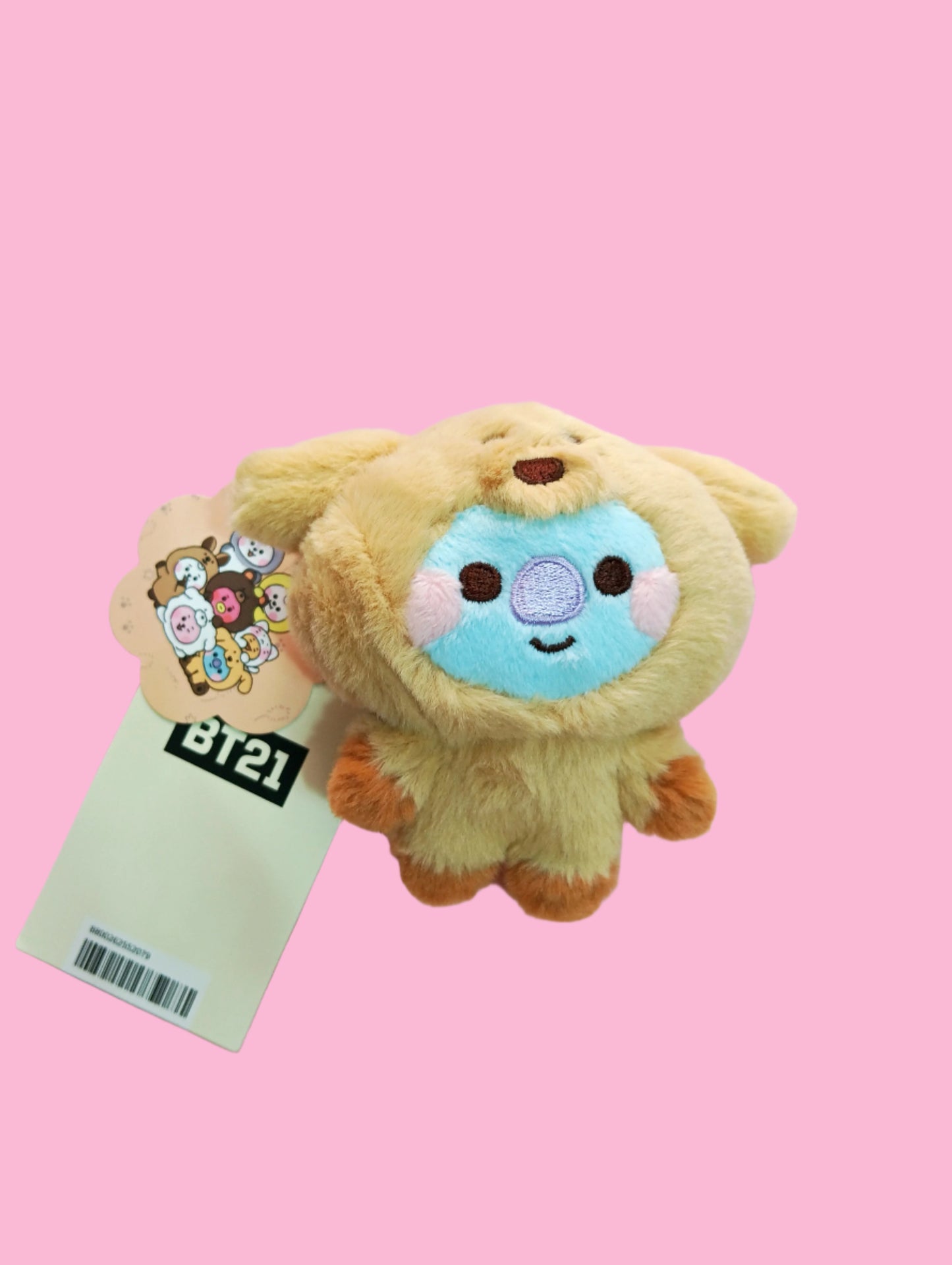 BT21 BABY FLUFFY DOLL KEIRING- (7 VERS) BTS