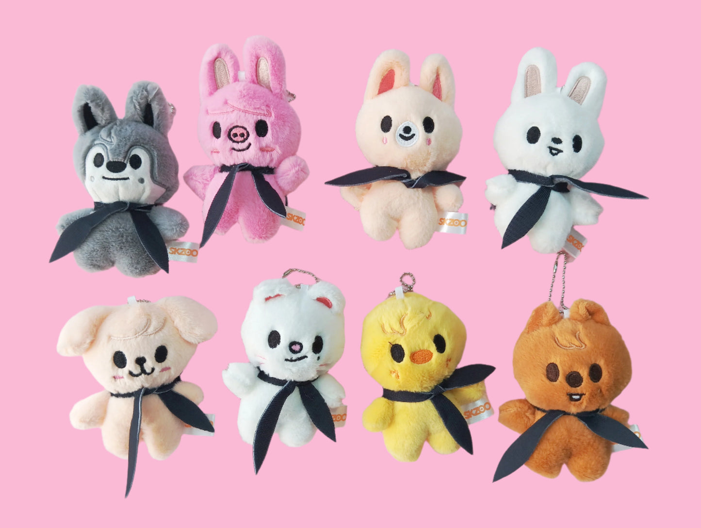 SKZOO PLUSH TOYS WITH CAPES ( 8 VERS)