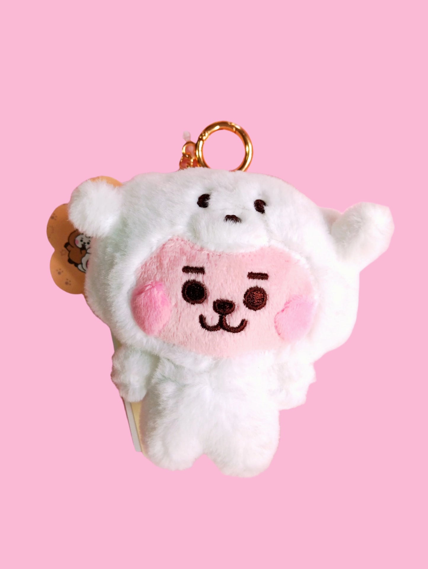 BT21 BABY FLUFFY DOLL KEIRING- (7 VERS) BTS