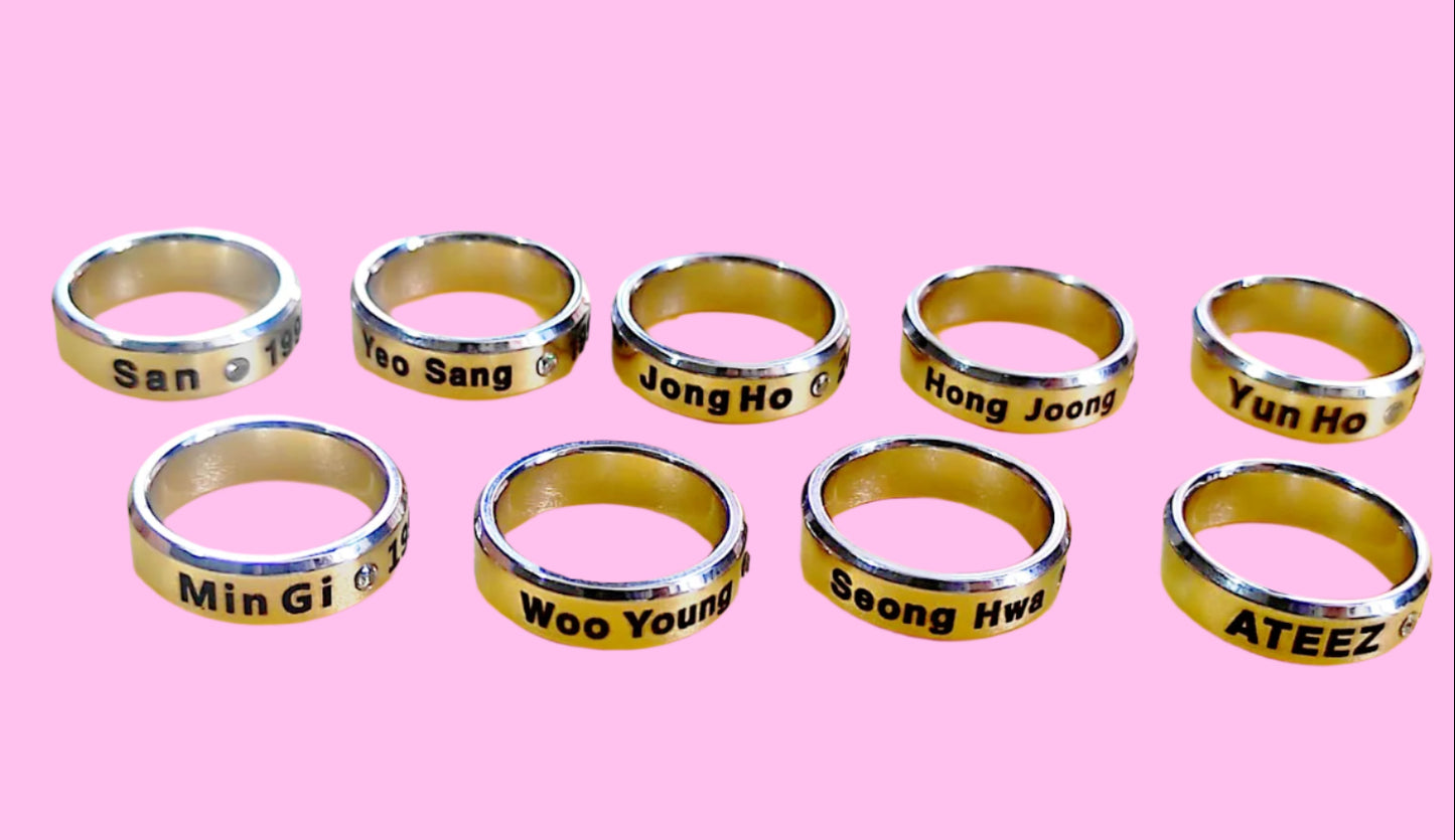 ATEEZ RINGS (9 VERS)