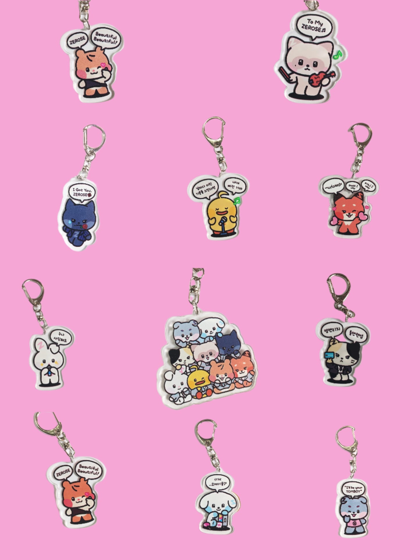 ZB1 ACRYLIC KEYCHAIN (10 VERS)