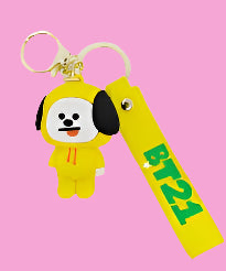 BT21 Gummifiguren Schlüsselanhänger