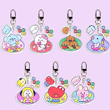 BT21 LITTLE BUDDY ACRYLIC KEYCHAIN