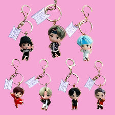 BTS TINY TAN ACRYLIC KEYCHAIN