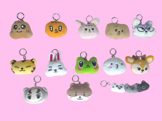 SEVENTEEN PLUSH KEYCHAIN - MINITEEN