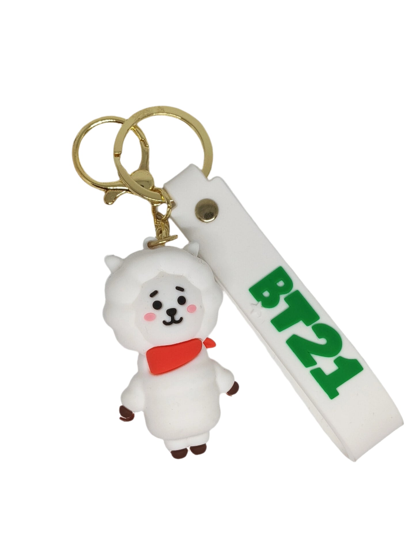 BT21 RUBBER FIGURES KEYCHAIN