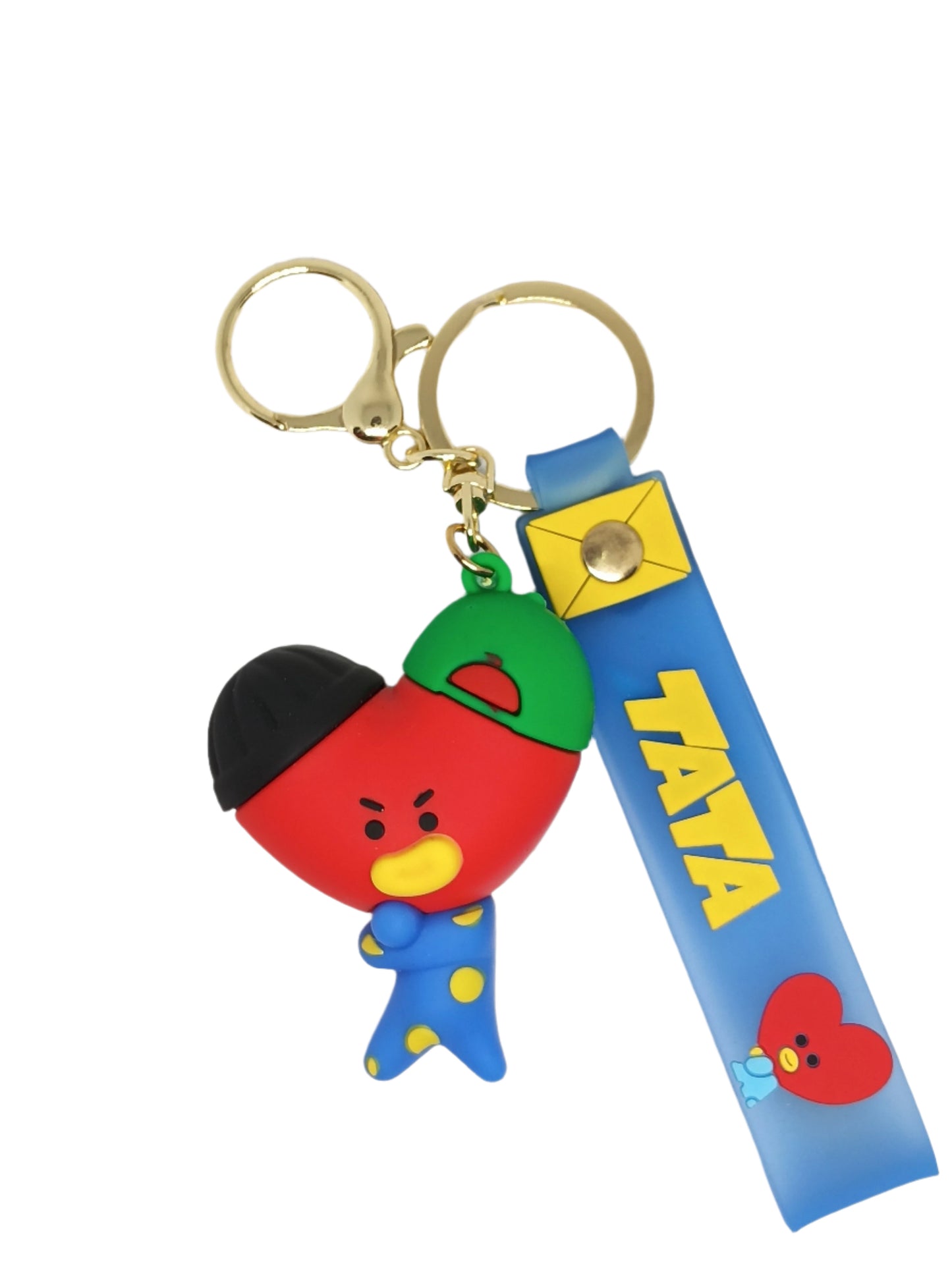 BT21 HAIRCUT RUBBER FIGURES KEYCHAIN