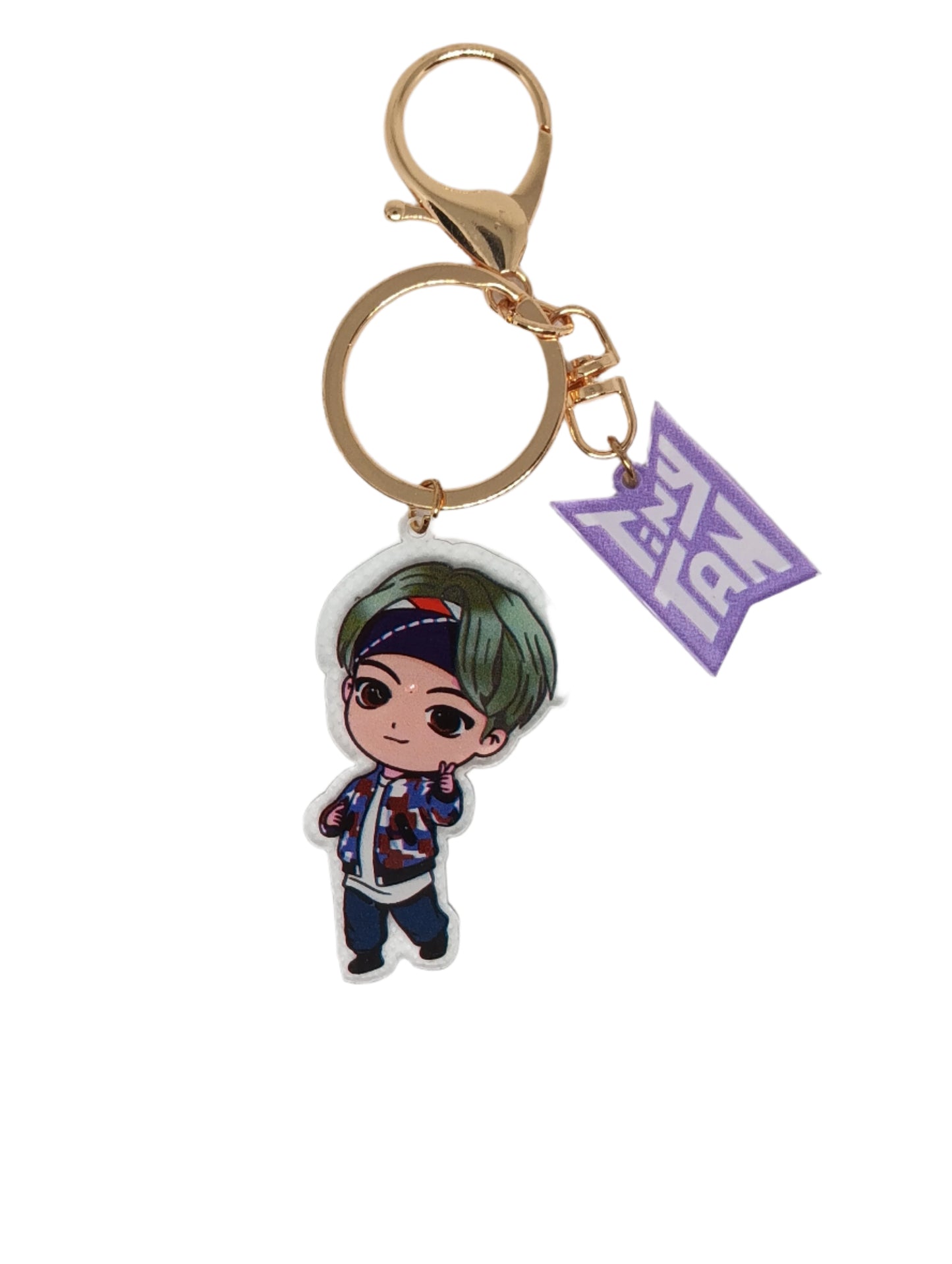 BTS TINY TAN ACRYLIC KEYCHAIN