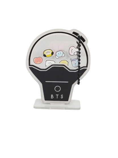 BT21 ARMY BOMB ACRYLIC KEYCHAIN WITH BASE