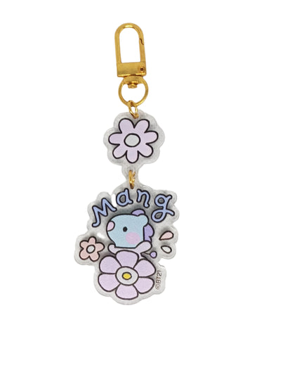 BT21 DAISIES ACRYLIC KEYCHAIN