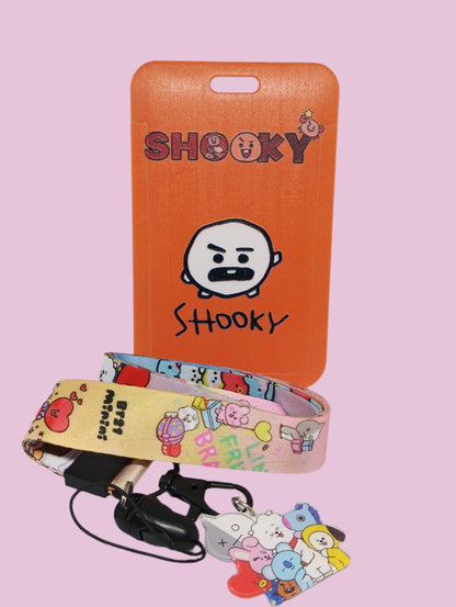 BT21 CARD HOLDERS WITH STRAP - VARIOUS MODELS