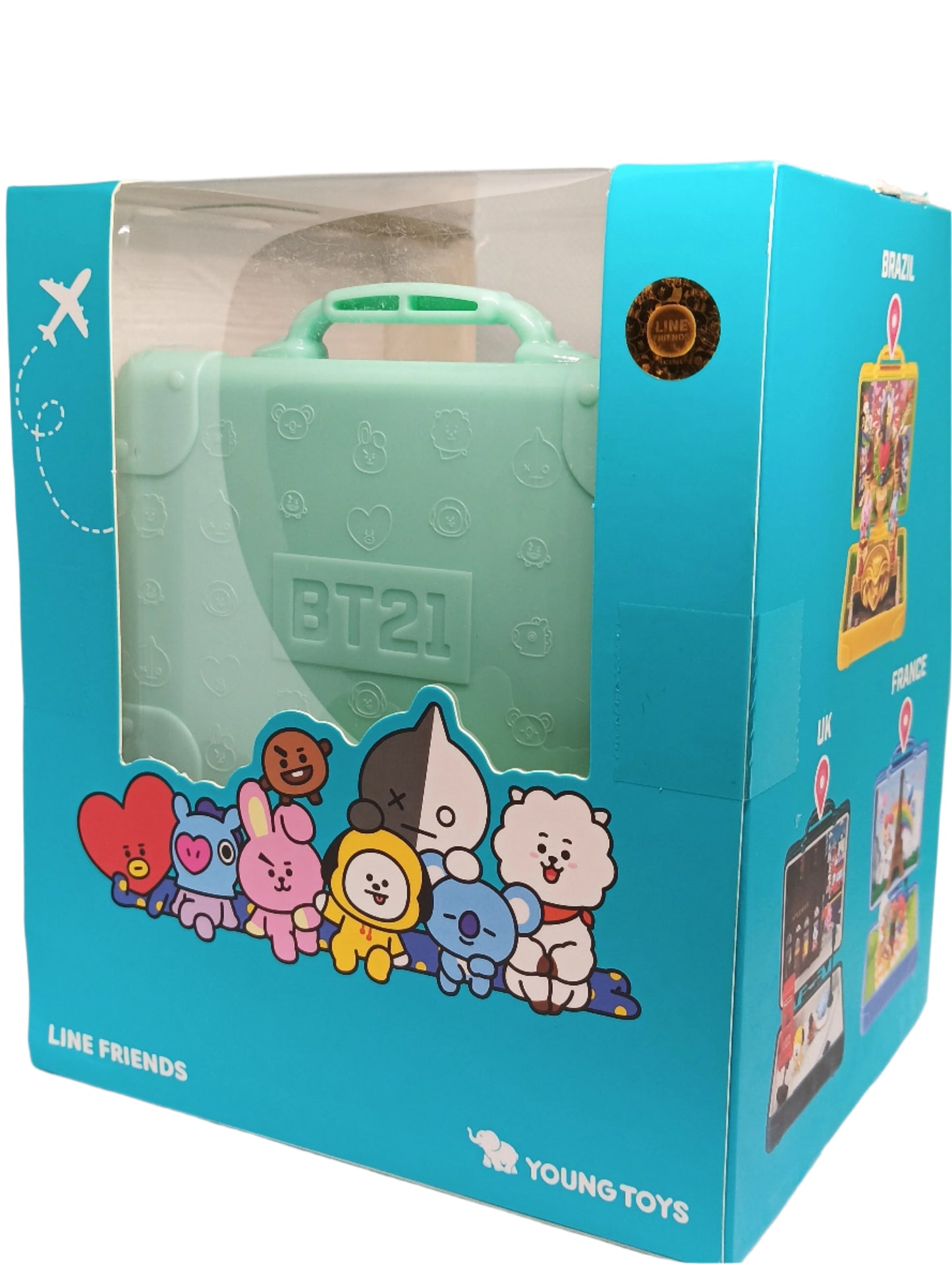 BT21 WORLD TOUR TOY. LINE FRIENDS