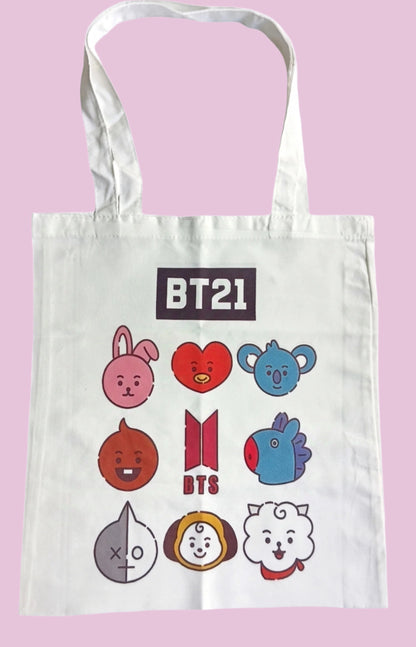 BT21 - BTS TOTE BAGS