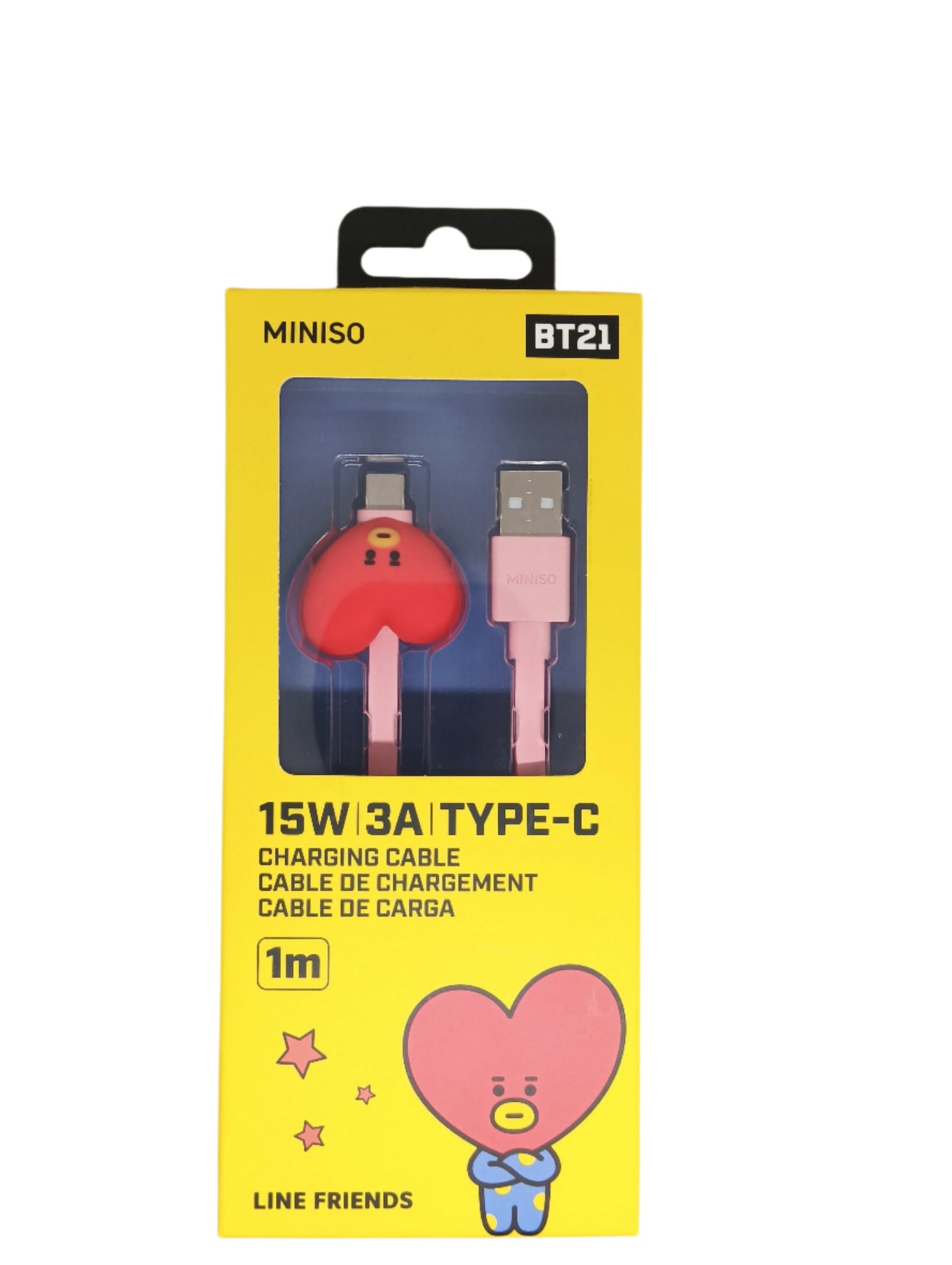 BT21 CHARGING CABLE (6 VERSION)