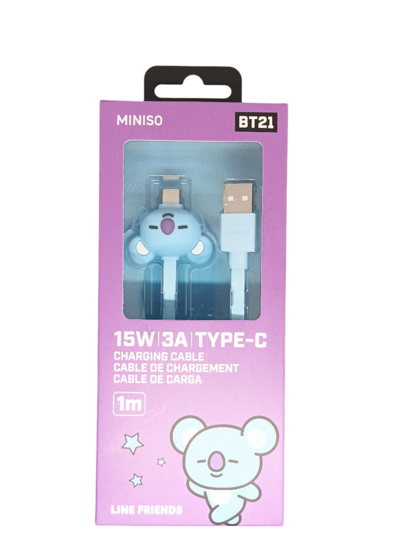 BT21 CHARGING CABLE (6 VERSION)