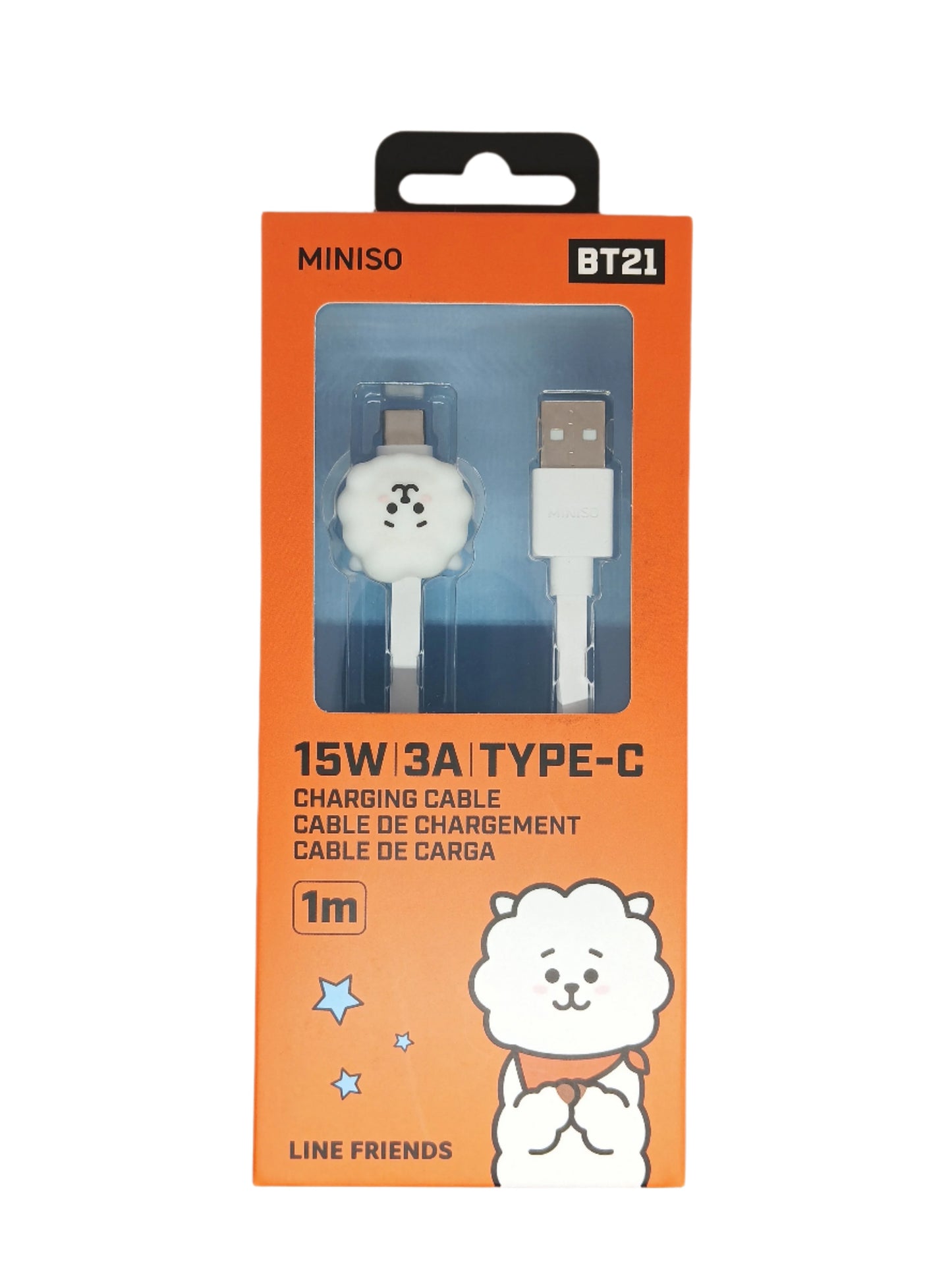 BT21 CHARGING CABLE (6 VERSION)