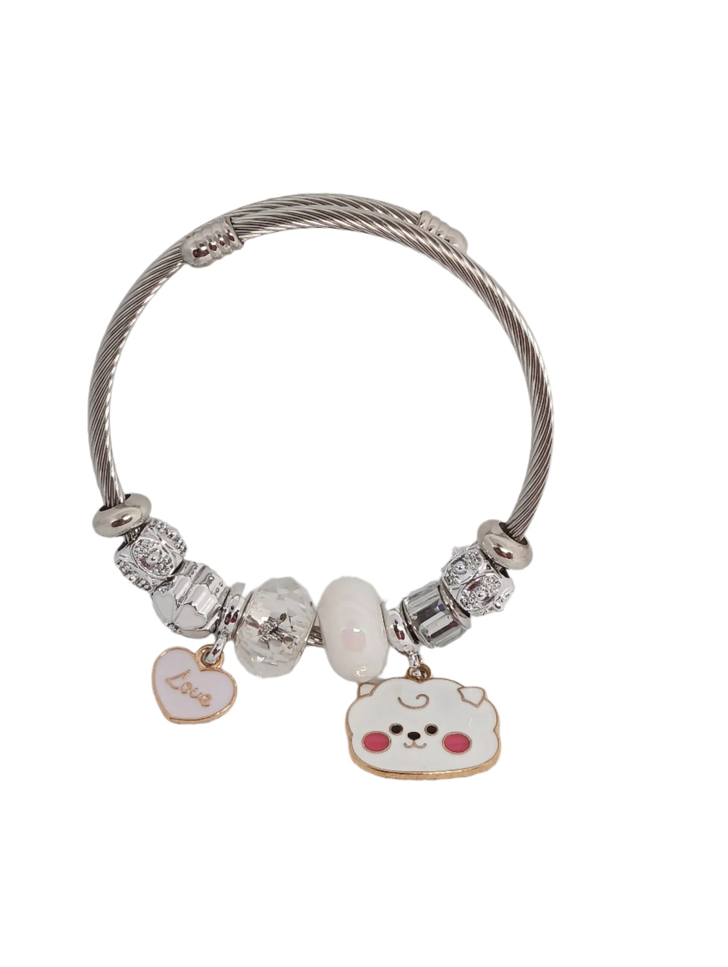 BT21 STAINLESS STEEL BRACLET