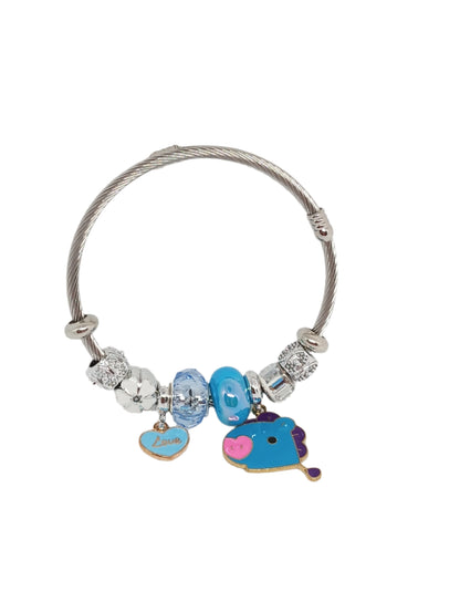 BT21 STAINLESS STEEL BRACLET