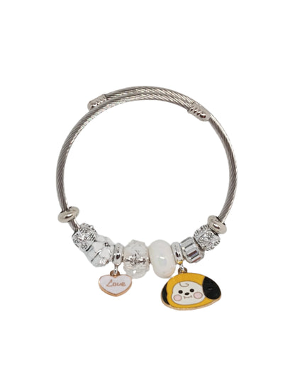 BT21 STAINLESS STEEL BRACLET