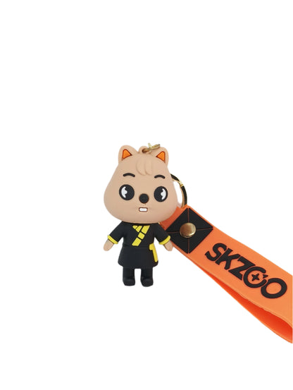 SKZOO RUBBER FIGURE KEYCHAIN