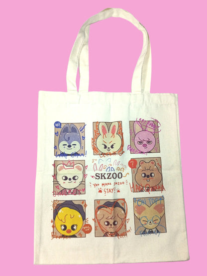 STRAY KIDS TOTE BAGS