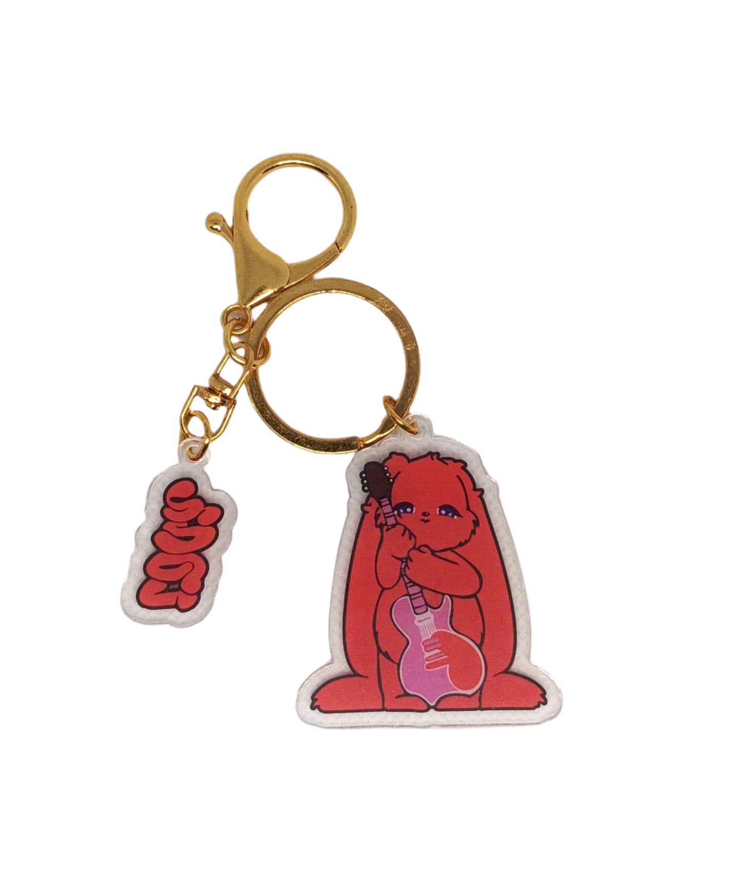 (G)I-DLE - YUQI RED RABBIT KEYCHAIN [3 VER.]