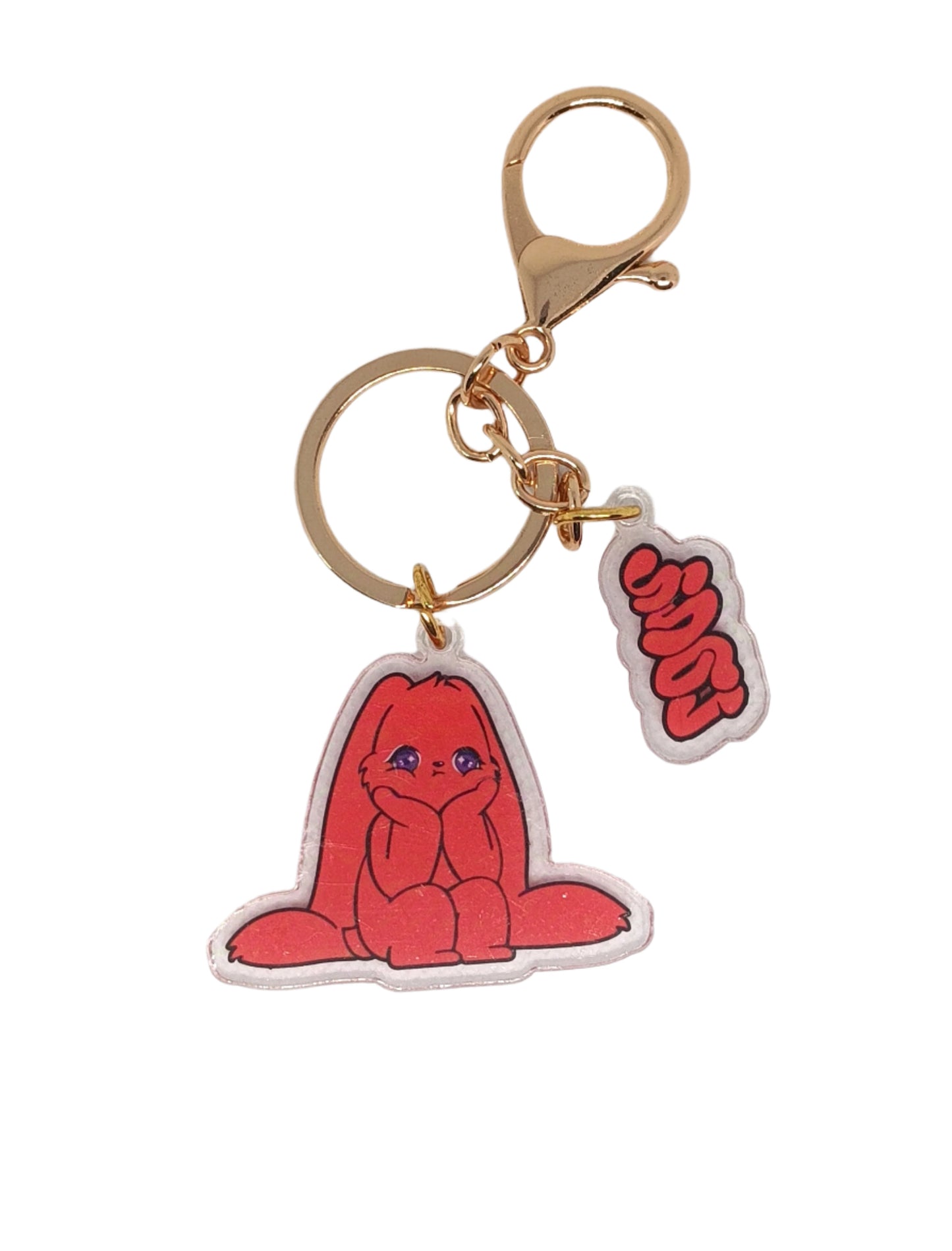 (G)I-DLE - YUQI RED RABBIT KEYCHAIN [3 VER.]