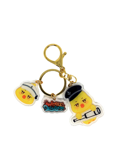 ATEEZ - ANITEEZ IN ILLUSION KEYCHAIN